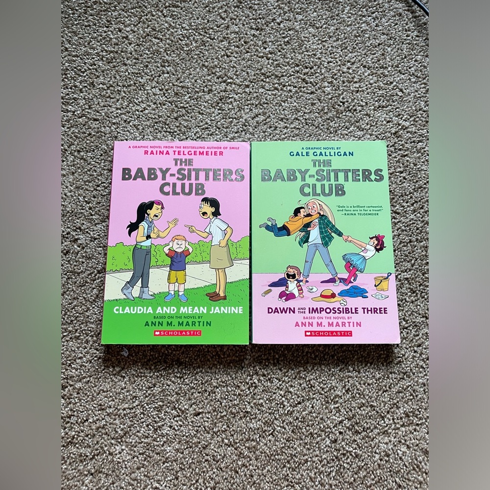 The baby-sitters club books 4-5